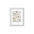 Picture of Cute Wild Animals I _GroupedProduct_Rectangle_Portrait_Mini_ _GroupedProduct_Rectangle_Portrait_Framed_Matted_