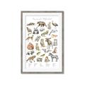 Picture of Cute Wild Animals I _GroupedProduct_Rectangle_Portrait_Mini_ _GroupedProduct_Rectangle_Portrait_Framed_Matted_