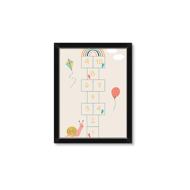 Picture of Rainbow Numbers _GroupedProduct_Rectangle_Portrait_Mini_ _GroupedProduct_Rectangle_Portrait_Framed_Matted_