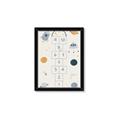 Picture of Space Numbers _GroupedProduct_Rectangle_Portrait_Mini_ _GroupedProduct_Rectangle_Portrait_Framed_Matted_