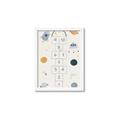 Picture of Space Numbers _GroupedProduct_Rectangle_Portrait_Mini_ _GroupedProduct_Rectangle_Portrait_Framed_Matted_