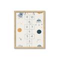 Picture of Space Numbers _GroupedProduct_Rectangle_Portrait_Mini_ _GroupedProduct_Rectangle_Portrait_Framed_Matted_