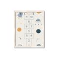 Picture of Space Numbers _GroupedProduct_Rectangle_Portrait_Mini_ _GroupedProduct_Rectangle_Portrait_Framed_Matted_