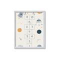 Picture of Space Numbers _GroupedProduct_Rectangle_Portrait_Mini_ _GroupedProduct_Rectangle_Portrait_Framed_Matted_