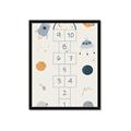 Picture of Space Numbers _GroupedProduct_Rectangle_Portrait_Mini_ _GroupedProduct_Rectangle_Portrait_Framed_Matted_