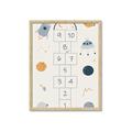 Picture of Space Numbers _GroupedProduct_Rectangle_Portrait_Mini_ _GroupedProduct_Rectangle_Portrait_Framed_Matted_