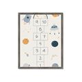 Picture of Space Numbers _GroupedProduct_Rectangle_Portrait_Mini_ _GroupedProduct_Rectangle_Portrait_Framed_Matted_