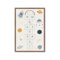 Picture of Space Numbers _GroupedProduct_Rectangle_Portrait_Mini_ _GroupedProduct_Rectangle_Portrait_Framed_Matted_