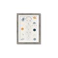 Picture of Space Numbers _GroupedProduct_Rectangle_Portrait_Mini_ _GroupedProduct_Rectangle_Portrait_Framed_Matted_