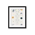Picture of Space Numbers _GroupedProduct_Rectangle_Portrait_Mini_ _GroupedProduct_Rectangle_Portrait_Framed_Matted_