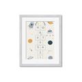 Picture of Space Numbers _GroupedProduct_Rectangle_Portrait_Mini_ _GroupedProduct_Rectangle_Portrait_Framed_Matted_