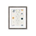 Picture of Space Numbers _GroupedProduct_Rectangle_Portrait_Mini_ _GroupedProduct_Rectangle_Portrait_Framed_Matted_