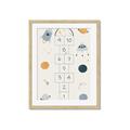 Picture of Space Numbers _GroupedProduct_Rectangle_Portrait_Mini_ _GroupedProduct_Rectangle_Portrait_Framed_Matted_