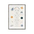 Picture of Space Numbers _GroupedProduct_Rectangle_Portrait_Mini_ _GroupedProduct_Rectangle_Portrait_Framed_Matted_