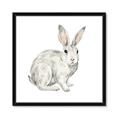 Picture of Forest Bunny _GroupedProduct_Square_Mini_ _GroupedProduct_Square_Framed_Matted_