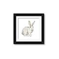 Picture of Forest Bunny _GroupedProduct_Square_Mini_ _GroupedProduct_Square_Framed_Matted_
