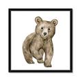 Picture of Forest Bear _GroupedProduct_Square_Mini_ _GroupedProduct_Square_Framed_Matted_
