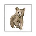 Picture of Forest Bear _GroupedProduct_Square_Mini_ _GroupedProduct_Square_Framed_Matted_