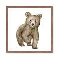 Picture of Forest Bear _GroupedProduct_Square_Mini_ _GroupedProduct_Square_Framed_Matted_