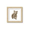 Picture of Forest Bear _GroupedProduct_Square_Mini_ _GroupedProduct_Square_Framed_Matted_
