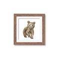 Picture of Forest Bear _GroupedProduct_Square_Mini_ _GroupedProduct_Square_Framed_Matted_
