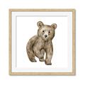 Picture of Forest Bear _GroupedProduct_Square_Mini_ _GroupedProduct_Square_Framed_Matted_