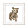 Picture of Forest Bear _GroupedProduct_Square_Mini_ _GroupedProduct_Square_Framed_Matted_