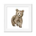 Picture of Forest Bear _GroupedProduct_Square_Mini_ _GroupedProduct_Square_Framed_Matted_