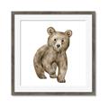 Picture of Forest Bear _GroupedProduct_Square_Mini_ _GroupedProduct_Square_Framed_Matted_
