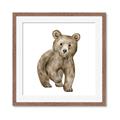 Picture of Forest Bear _GroupedProduct_Square_Mini_ _GroupedProduct_Square_Framed_Matted_