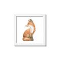 Picture of Forest Fox  _GroupedProduct_Square_Mini_ _GroupedProduct_Square_Framed_Matted_