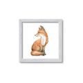 Picture of Forest Fox  _GroupedProduct_Square_Mini_ _GroupedProduct_Square_Framed_Matted_