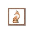 Picture of Forest Fox  _GroupedProduct_Square_Mini_ _GroupedProduct_Square_Framed_Matted_