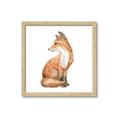 Picture of Forest Fox  _GroupedProduct_Square_Mini_ _GroupedProduct_Square_Framed_Matted_