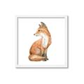 Picture of Forest Fox  _GroupedProduct_Square_Mini_ _GroupedProduct_Square_Framed_Matted_