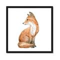 Picture of Forest Fox  _GroupedProduct_Square_Mini_ _GroupedProduct_Square_Framed_Matted_