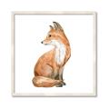 Picture of Forest Fox  _GroupedProduct_Square_Mini_ _GroupedProduct_Square_Framed_Matted_