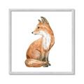 Picture of Forest Fox  _GroupedProduct_Square_Mini_ _GroupedProduct_Square_Framed_Matted_
