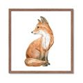 Picture of Forest Fox  _GroupedProduct_Square_Mini_ _GroupedProduct_Square_Framed_Matted_