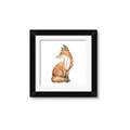 Picture of Forest Fox  _GroupedProduct_Square_Mini_ _GroupedProduct_Square_Framed_Matted_