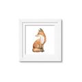 Picture of Forest Fox  _GroupedProduct_Square_Mini_ _GroupedProduct_Square_Framed_Matted_
