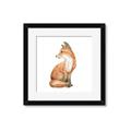 Picture of Forest Fox  _GroupedProduct_Square_Mini_ _GroupedProduct_Square_Framed_Matted_