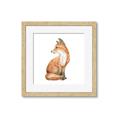 Picture of Forest Fox  _GroupedProduct_Square_Mini_ _GroupedProduct_Square_Framed_Matted_