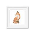 Picture of Forest Fox  _GroupedProduct_Square_Mini_ _GroupedProduct_Square_Framed_Matted_