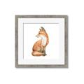 Picture of Forest Fox  _GroupedProduct_Square_Mini_ _GroupedProduct_Square_Framed_Matted_