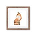 Picture of Forest Fox  _GroupedProduct_Square_Mini_ _GroupedProduct_Square_Framed_Matted_