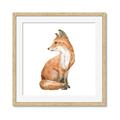Picture of Forest Fox  _GroupedProduct_Square_Mini_ _GroupedProduct_Square_Framed_Matted_