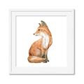 Picture of Forest Fox  _GroupedProduct_Square_Mini_ _GroupedProduct_Square_Framed_Matted_