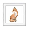 Picture of Forest Fox  _GroupedProduct_Square_Mini_ _GroupedProduct_Square_Framed_Matted_