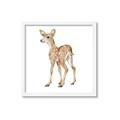 Picture of Forest Deer _GroupedProduct_Square_Mini_ _GroupedProduct_Square_Framed_Matted_